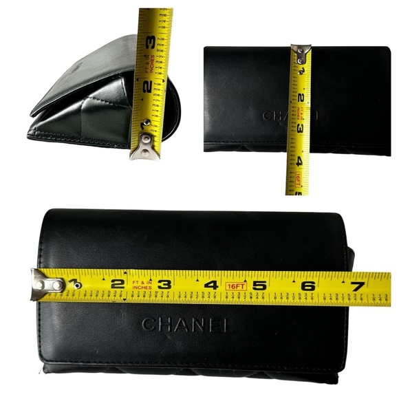 Authentic CHANEL Large Quilted Leather Oversized Sunglasses Case - Picture 13 of 13